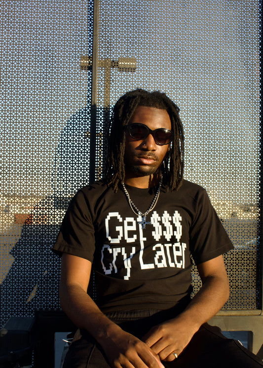 Get $$$ Cry Later Cropped T-Shirt